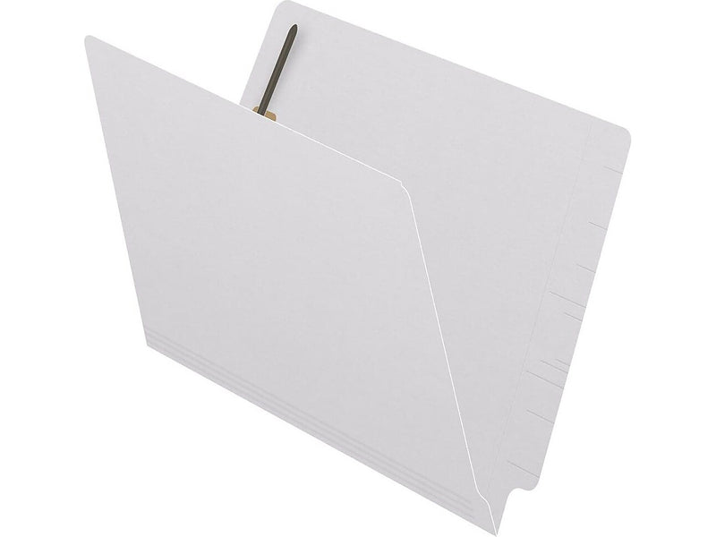 Medical Arts Press Reinforced End Tab File Folder, Straight Cut, Letter-Size, White, 250/Carton (S-01502-WHT-B)