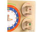 Flash Furniture Bright Beginnings Telling Time STEAM Wall Activity Board (MK-ME09609-GG)