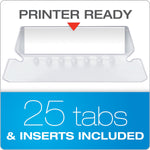 Pendaflex Reinforced Hanging File Folders, 1/5-Cut Tab, Letter Size, Standard Green, 25/Box (PFX 4152 1/5 GREEN)