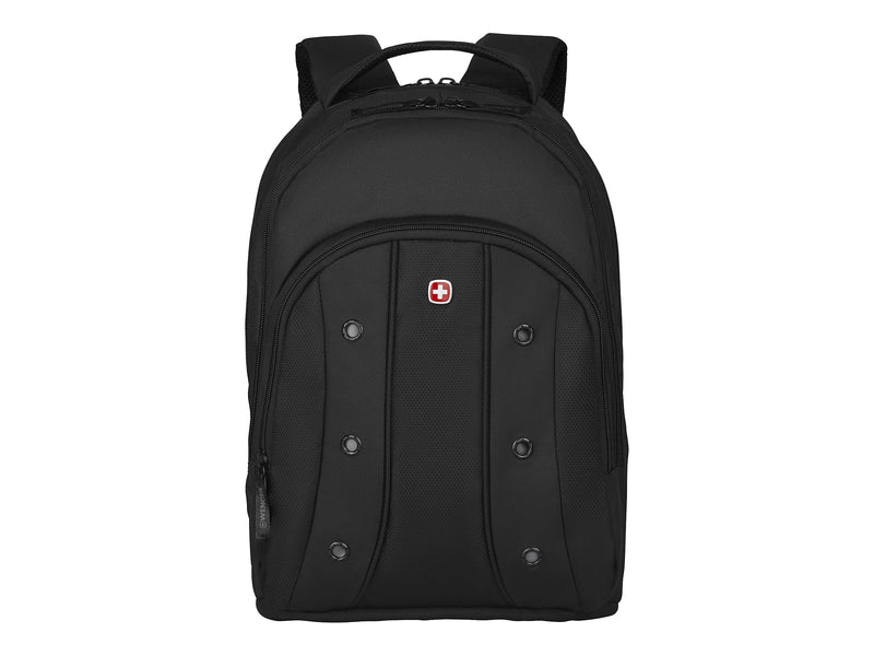 Wenger Upload Laptop Backpack, Black Polyester (64081001)