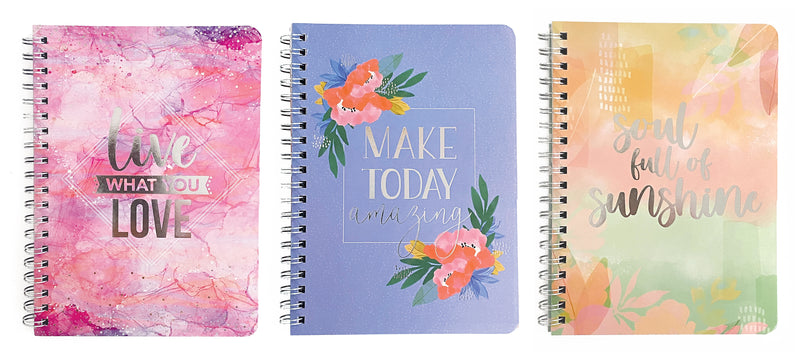 Carolina Pad Silver Lining 1-Subject Pocket Notebook, 5" x 7", College Ruled, 80 Sheets (35000)