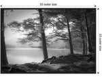 Amanti Art Scottish Lake, Canvas, 33" x 23" (A42675514929)