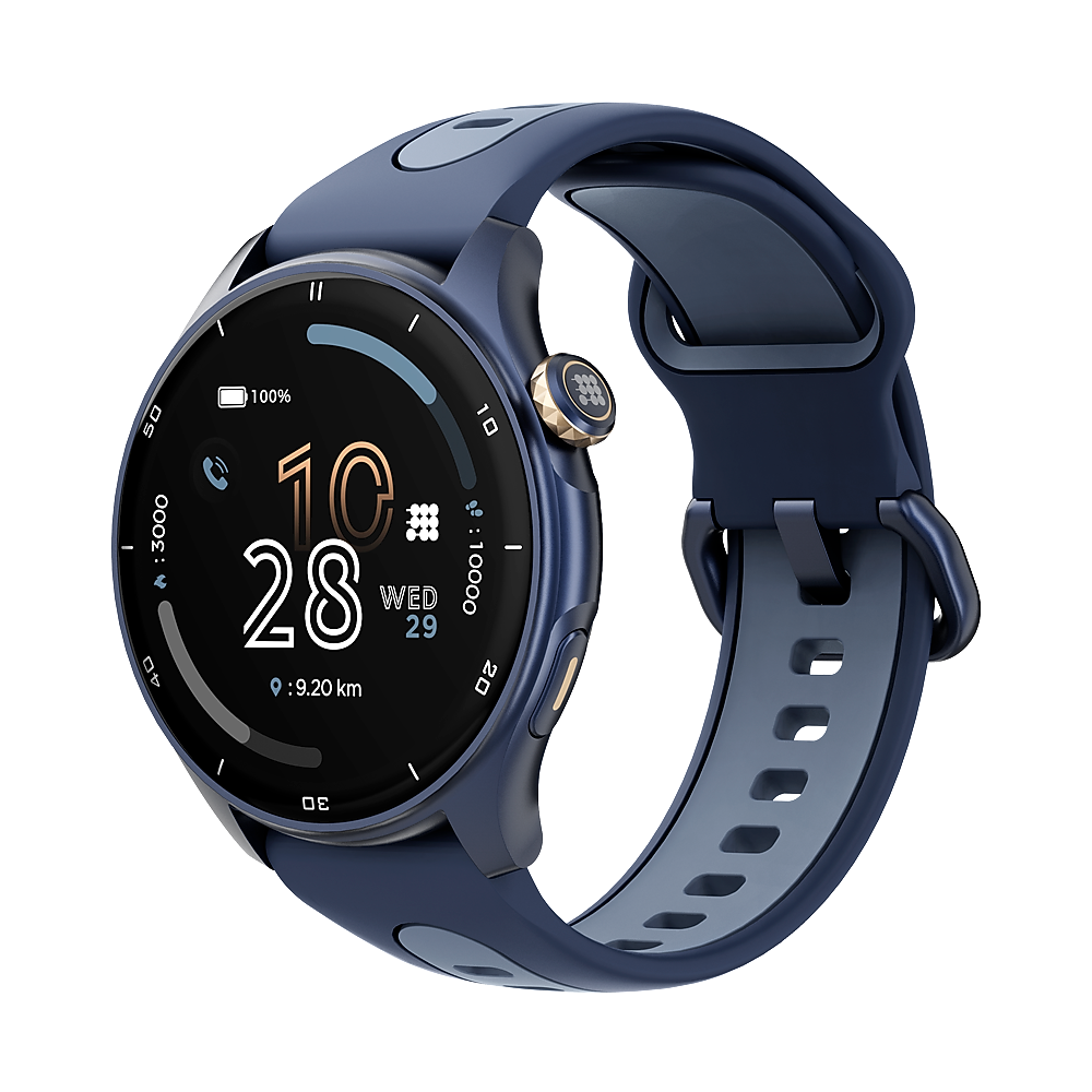 Cubitt AURA Pro Smartwatch, GPS, 36.32mm, Aluminum Case, Deepest Blue Sport Band (CT-AURAP2)
