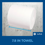 SofPull Premium Centerpull Paper Towels, 1-ply, 560 Sheets/Roll, 4 Rolls/Pack (28143)