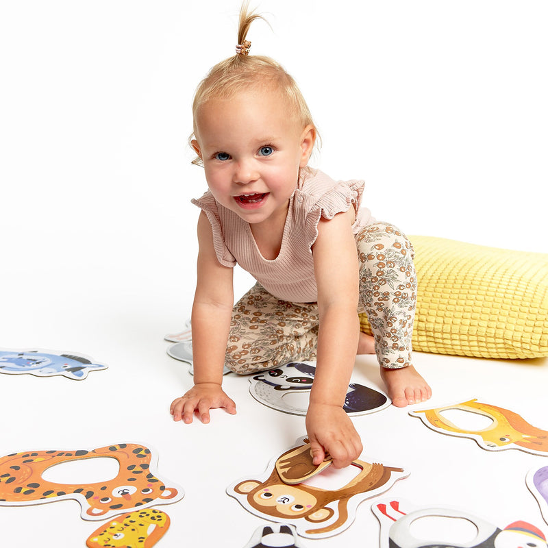Banana Panda Mommy & Me First Jumbo Puzzle, 2/Set (BPN49346)