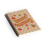 DENY Designs Radiate Positivity Butterflies 1-Subject Professional Notebooks, 5.5" x 8.25", Dotted, 60 Sheets (84082-NOBS01)