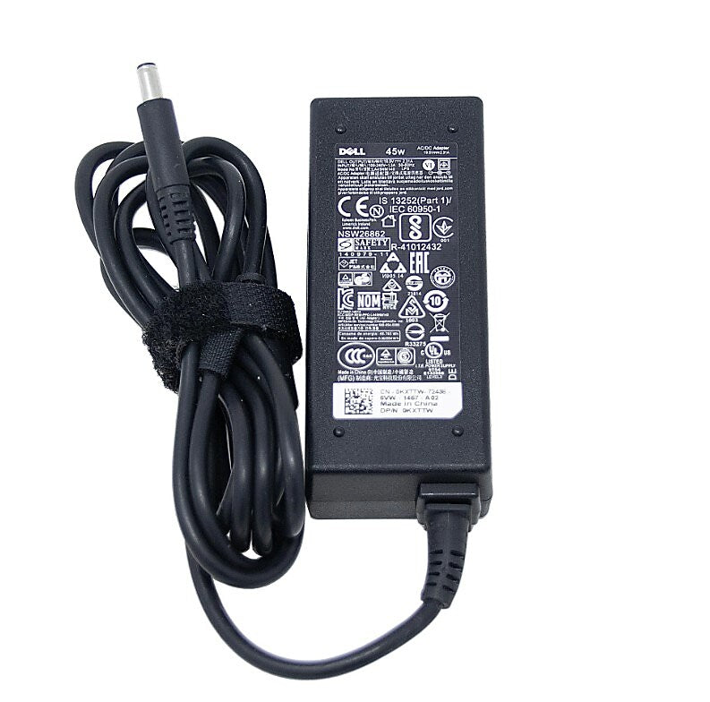 Dell 45W AC Adapter for Dell Laptop, Black (9CGP4)