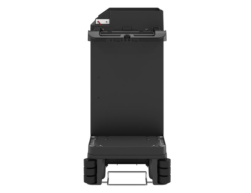 Partially Assembled Housekeeping Cart, Black (SUAHKC2002)