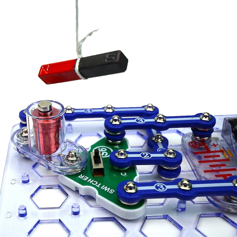 Elenco Snap Circuits STEM Circuit Building Set, 48/Pack (EE-SCSTEM1)