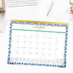 2026 Day Designer for Blue Sky Tile 22" x 17" Monthly Desk Calendar (133694-26)