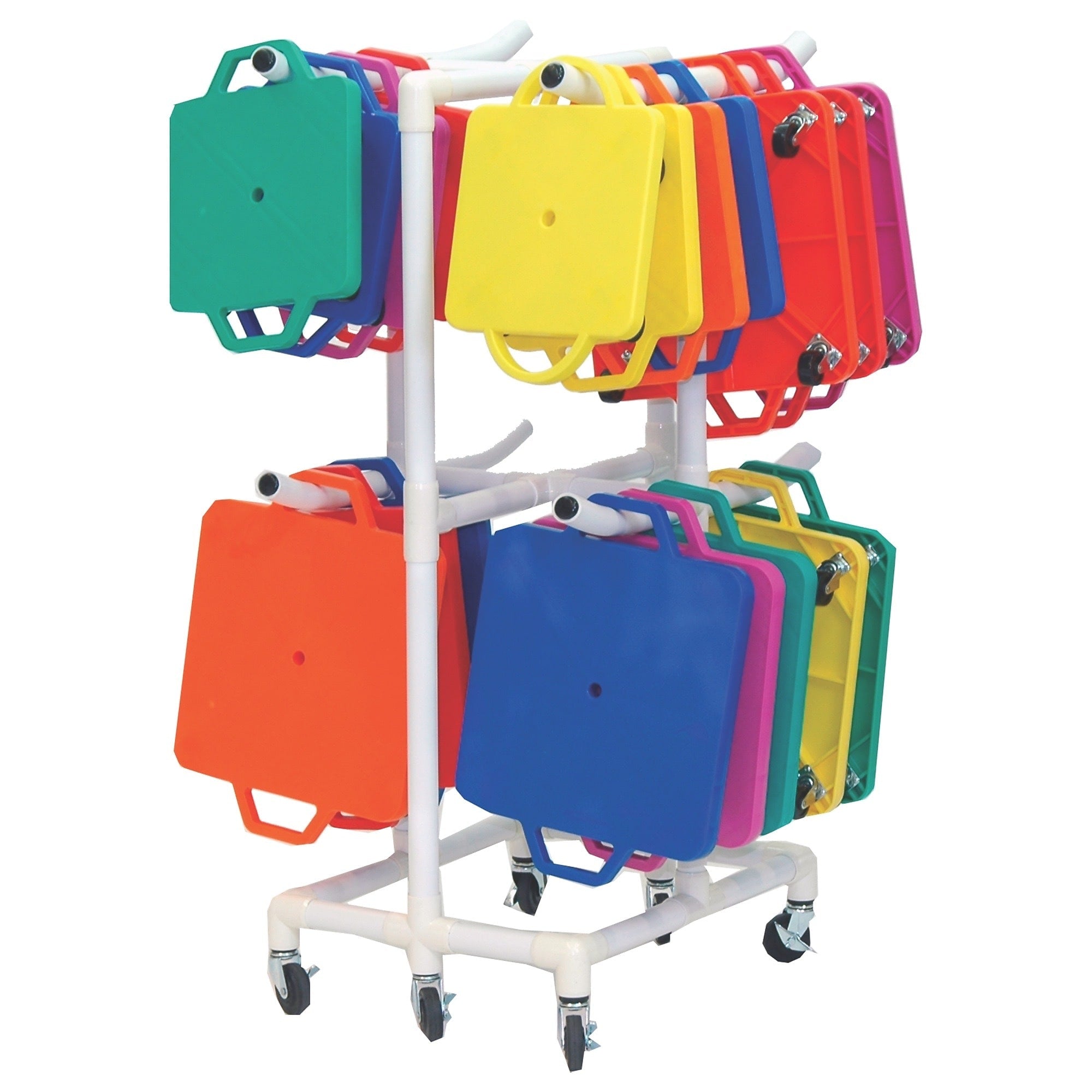 Champion Sports Durable ABS Scooter Storage Cart