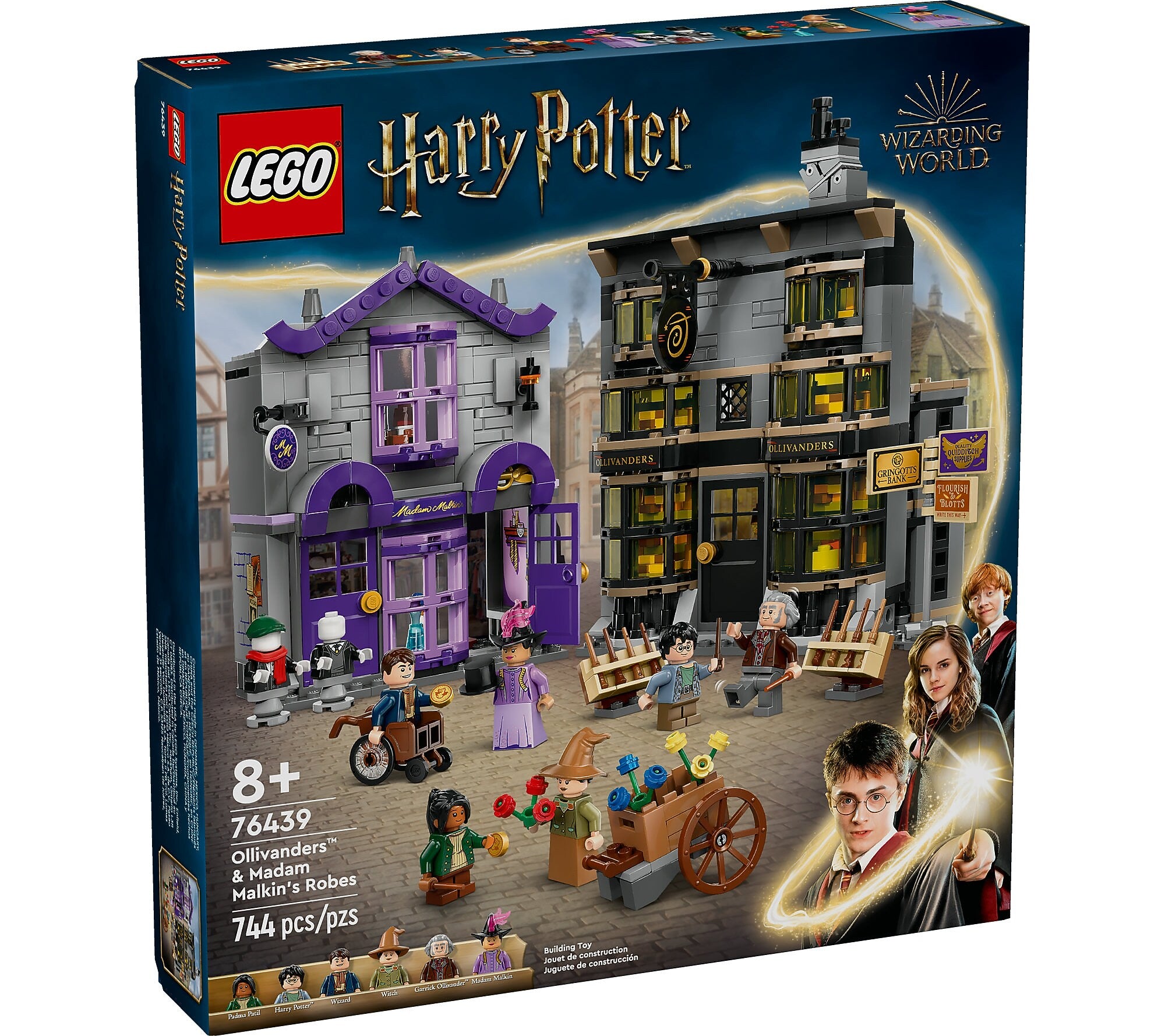 LEGO Harry Potter Ollivanders & Madam Malkins Robes, 744 Pieces (76439)