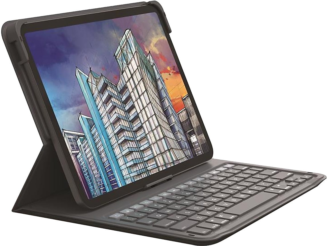 Zagg Messenger Folio 2 10.9" Keyboard and Case for iPad Gen 10, Charcoal (103010812)