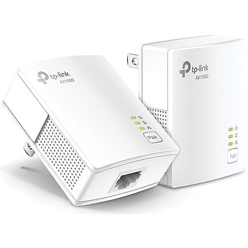 TP-Link 1000Mbps Powerline Adapter, 2/Pack (TL-PA7017 KIT)