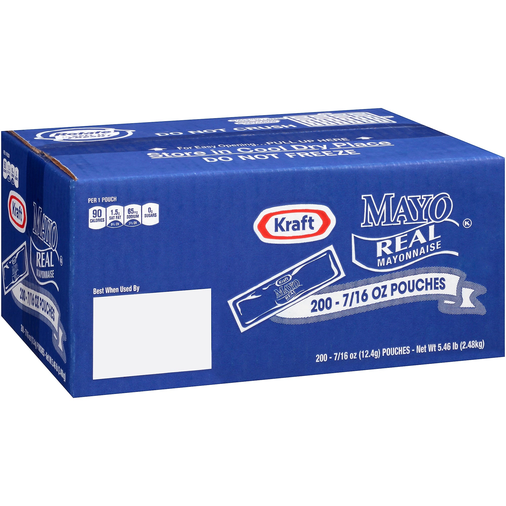 Kraft Mayonnaise, 0.44 oz., 200/Box (220-01118)