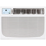 Keystone 25,000/24,700 BTU 230V Window/Wall Air Conditioner with Follow Me LCD Remote Control, White (KSTAW25C)