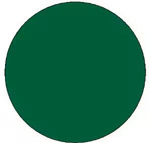 Decker Tape Products Round Identification & Color Coding Labels, 0.75" Dia, Green, 500 Labels/Roll (DL6101-SG)