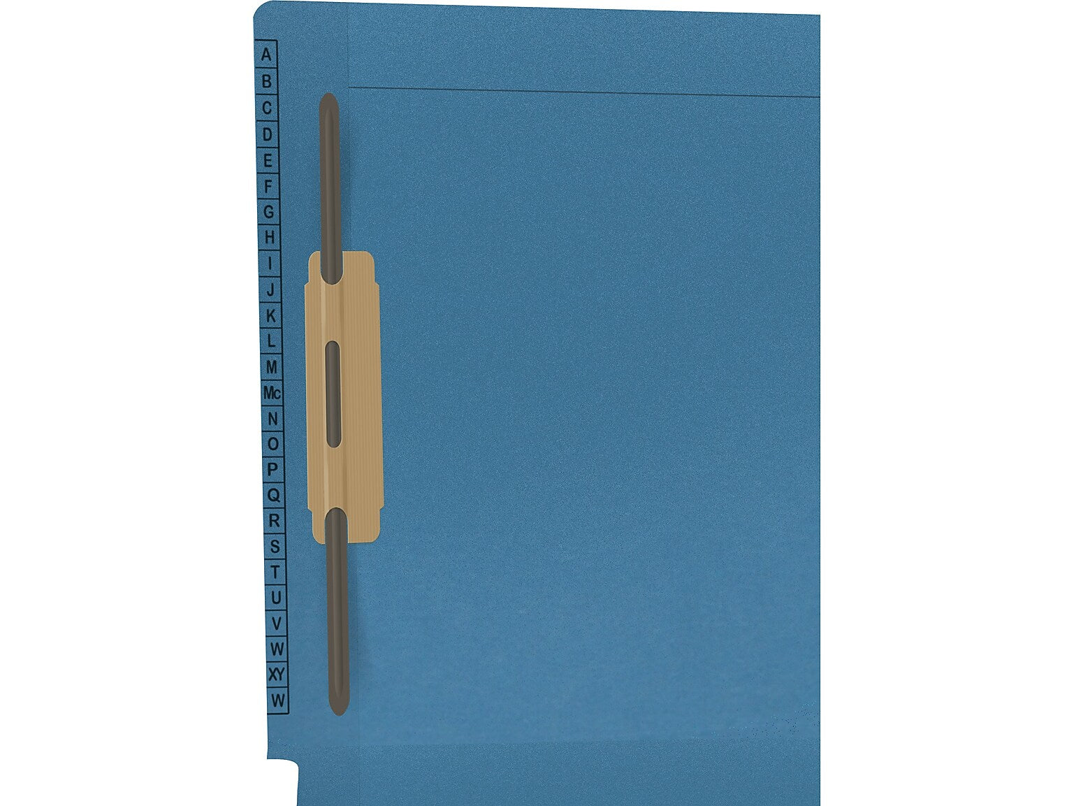 Medical Arts Press Reinforced Classification Folder, 1 3/8" Expansion, Letter Size, Blue, 50/Box (F1170-BLU-1)