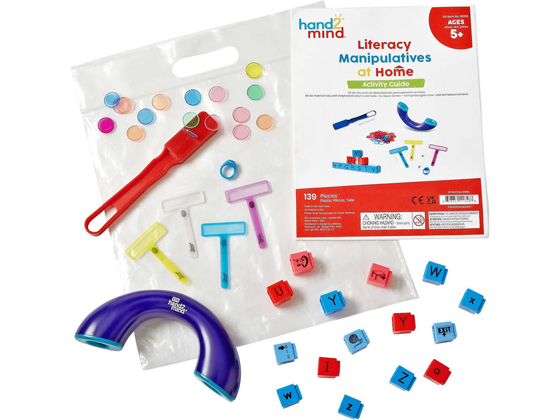hand2mind Literacy Manipulatives At-Home Kit (93516)