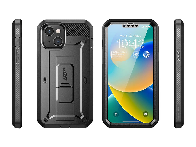 SUPCASE Unicorn Beetle PRO Black Rugged Case for iPhone 14 (SUP-iPhone2021/22-6.1-UBPro-SP-Black)