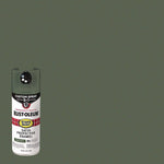Rust-Oleum Stops Rust Protective Enamel Spray Paint, Satin Earthy Green, 12 oz. (383421)