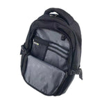 Tucci SCOUT Laptop Backpack, Medium, Black (T0564)