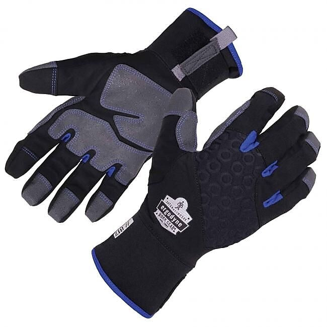 ProFlex 817 Reinforced Thermal Utility Gloves, Black, Medium (17353)