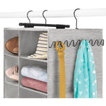 Whitmor Hanging Shoe and Sweater Organizer, Gray (5455-9667)