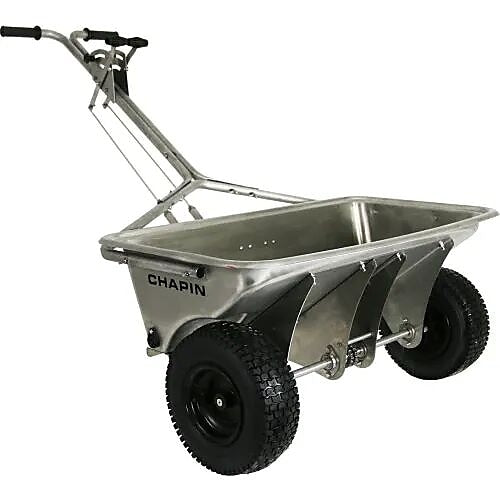 Chapin 200 Lb. Capacity Stainless Steel Professional Rock Salt Drop Spreader (8500B)