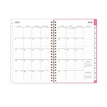 2025-2026 Blue Sky Roosevelt 5" x 8" Academic Year Weekly & Monthly Planner, Plastic Cover, Multicolored (128692-A26)