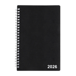 2026 Staples 5" x 8" Weekly & Monthly Planner, Black (ST21490-26)