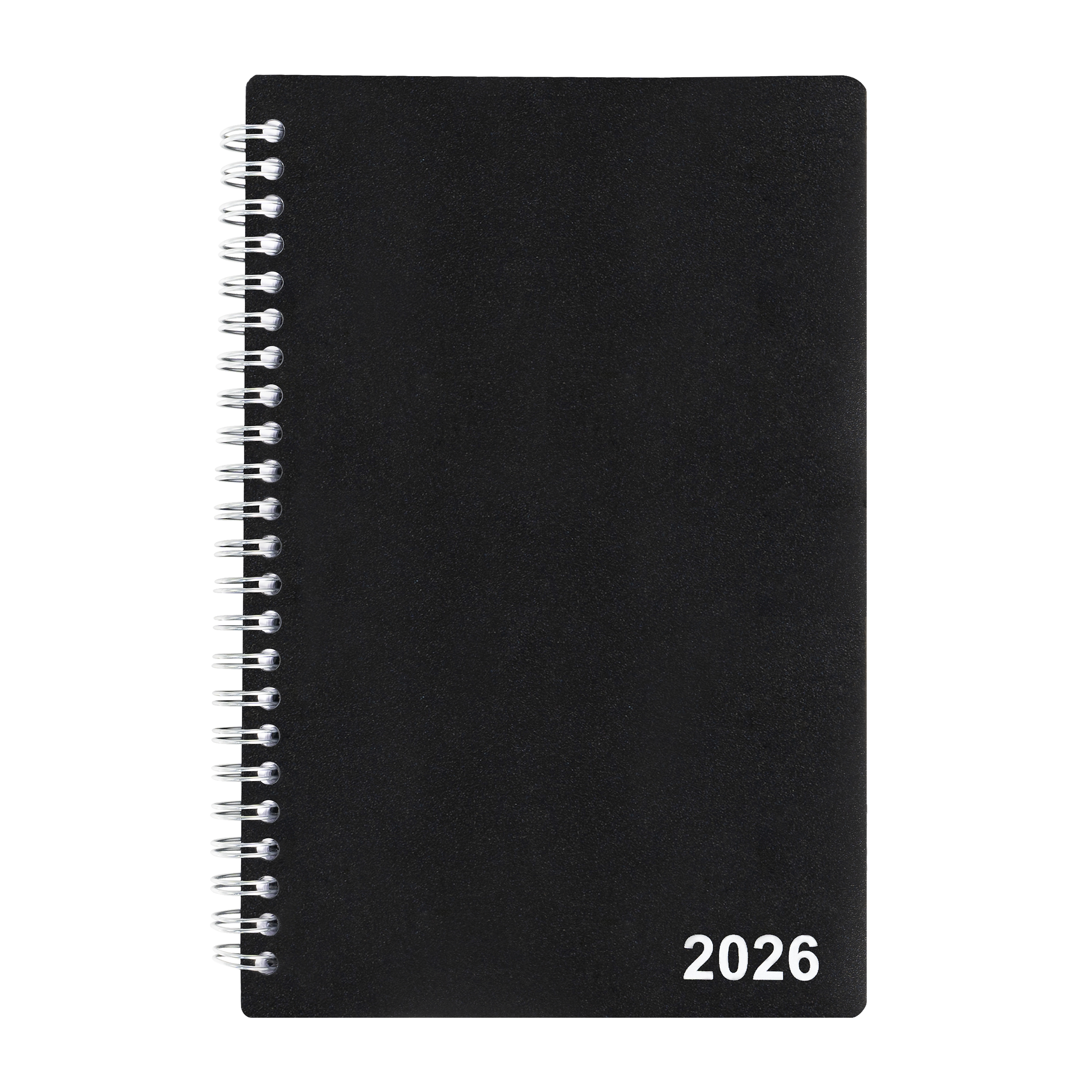 2026 Staples 5" x 8" Weekly & Monthly Planner, Black (ST21490-26)