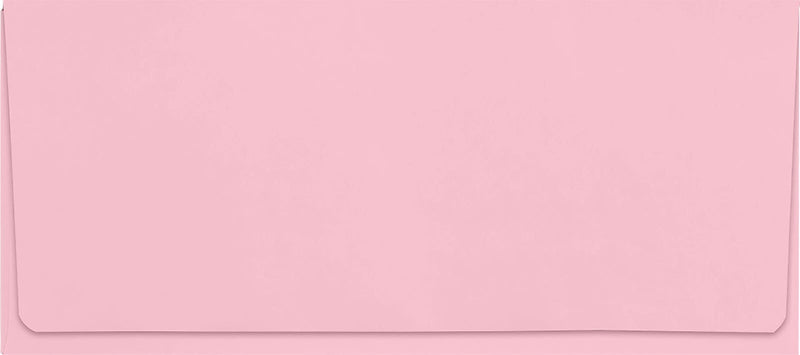 JAM Paper #9 Booklet Envelopes, 3 7/8" x 8 7/8", Pastel Baby Pink, 50/Pack (R2174-50)