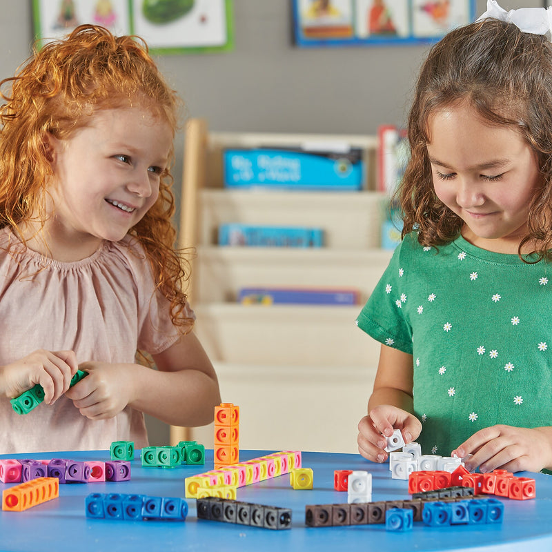 Learning Resources MathLink Cubes STEM Activities, 100 Cubes/Set (LER4285)