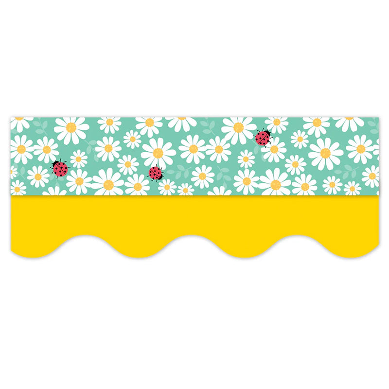 Creative Teaching Press Core Decor EZ Border, 3" x 2', Daisy Bug, 24/Pack, 3 Packs/Bundle (CTP11047-3)