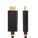 StarTech 10' Active DisplayPort to HDMI Adapter Cable, Male to Male, Black (10F-DP-HDMI-4K60-HDR)