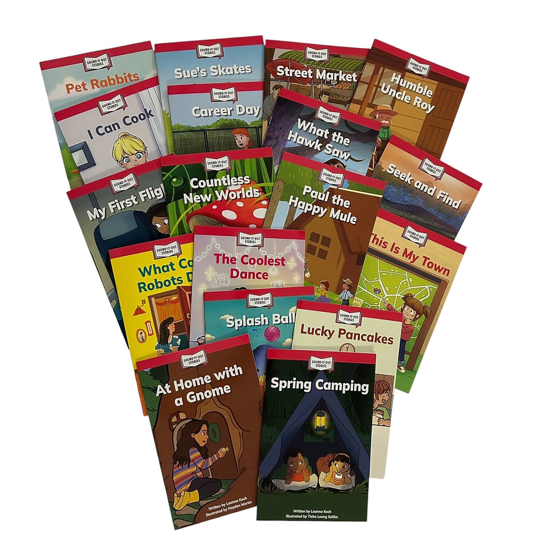 Creative Teaching Sound-It-Out Decodable Readers Picture Book Set 2, 18 Books/Set