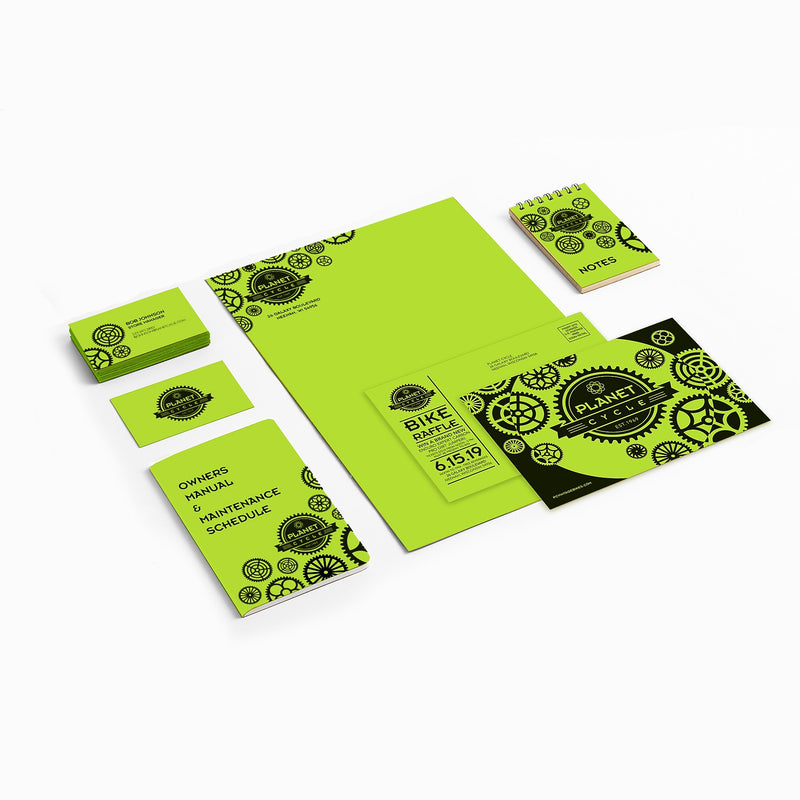 Exact 65 lb. Card Stock Paper, 8.5" x 11", Vulcan Green, 250 Sheets/Ream (WAU21869)