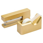 JAM Paper Office Supply Kit, Gold, 2/Pack (3378go)