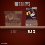 Hershey's Nuggets Assorted Chocolate Candy Bar Party Pack, 31.5 oz (HEC01878)
