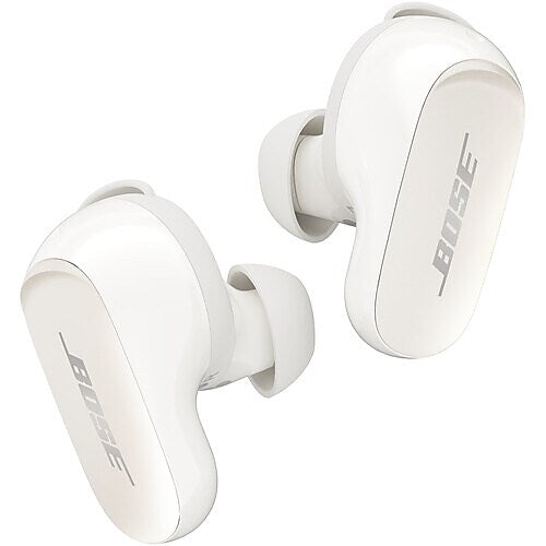 Bose QuietComfort Ultra Wireless Noise Canceling Earbuds Headphones, Bluetooth, Diamond White (882826-0070)