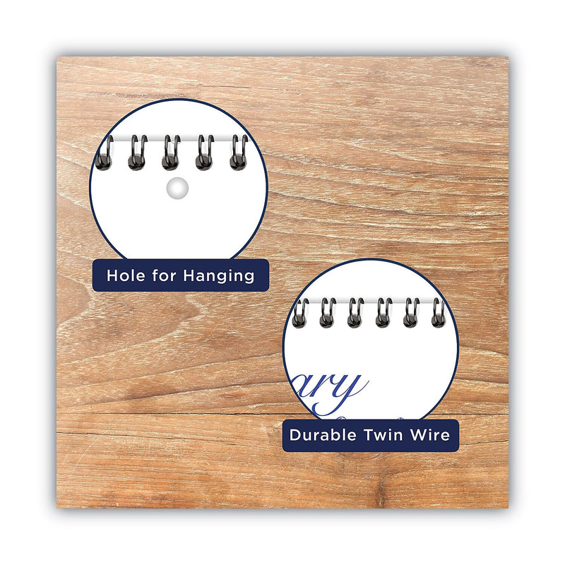2026 AT-A-GLANCE Illustrator's Edition 12" x 12" Monthly Wall Calendar, White/Blue (AAGG100017)