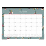 2025-2026 Blue Sky Greta 22" x 17" Academic Monthly Desk Pad Calendar (136476-A26)