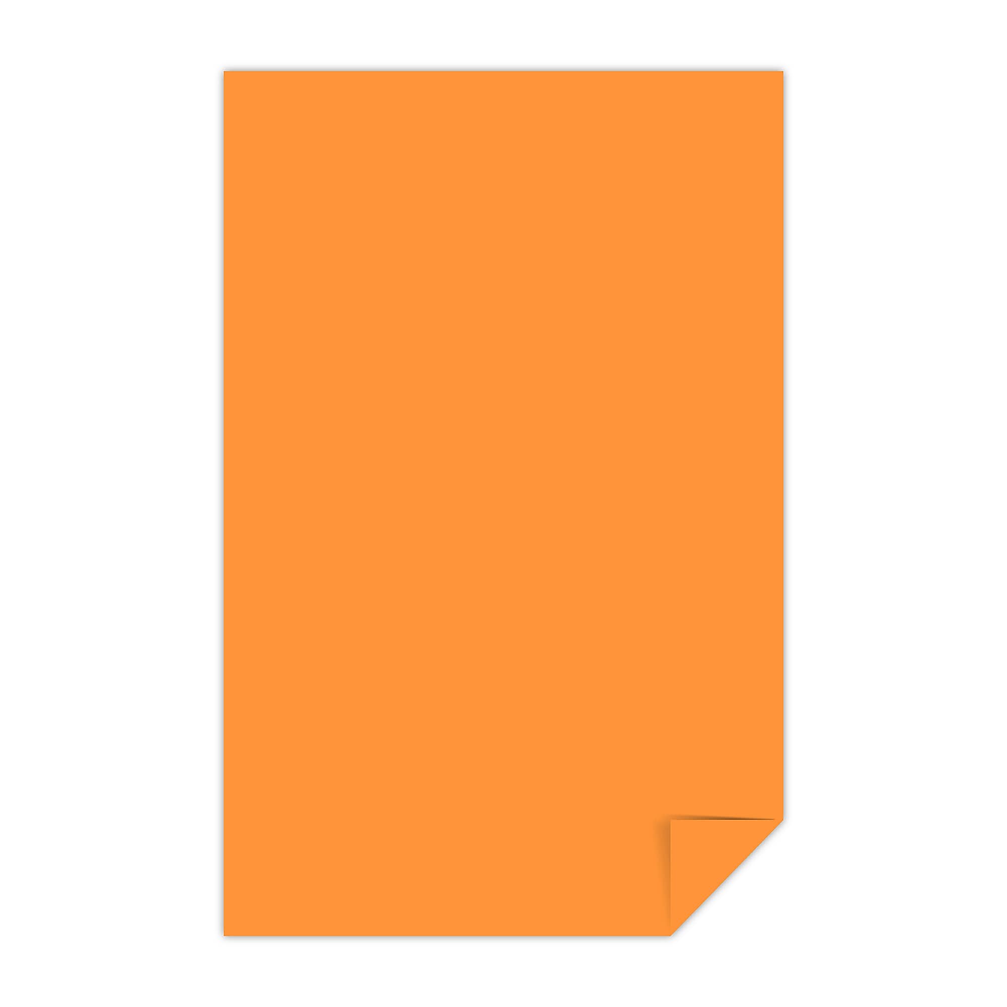 Astrobrights Astrobrights 11" x 17" Color Copy Paper, 24 lbs. Cosmic Orange, 2,500 Sheets/Carton (22653CT)