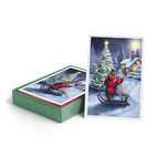 Masterpiece Studios Holiday Collection Best Friends Christmas Cards with Red Envelopes, 7.8" x 5.6", 16/Pack (881200)
