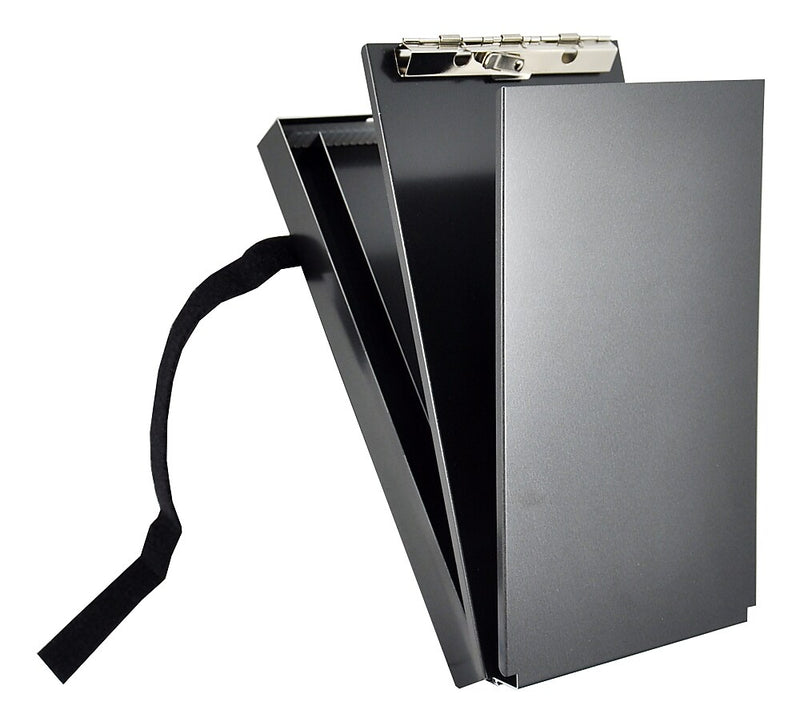 Saunders Citation Holder Aluminum Clipboard, Letter Size, Black, (12206)