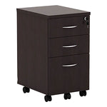 Alera Valencia Mobile Box Pedestal File, 15 7/8" x 20 1/2" x 28 3/8", Espresso