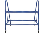 Champion Sports Deluxe Heavy-Duty Basketball Cart, Blue (BRC12)