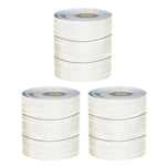 Carson Dellosa Education Rolled Straight Borders, 3"x 65', White Wood Grain, 3/Bundle (CD-108498-3)