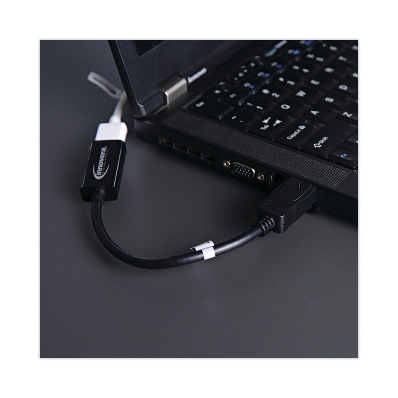 Innovera® Display Port-HDMI Adapter, Display Port; HDMI, 0.65 ft, Black